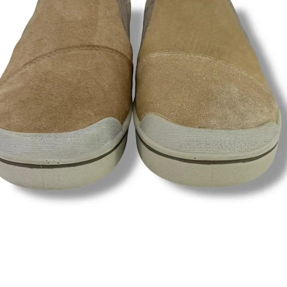 Keen Eldon Harvest Slip On Suede Leather Shoes Mens Size 9.5 EU 42.5 Tan 1026839